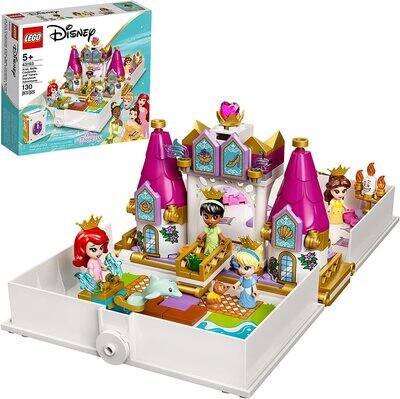 Lego 43193 Disney Ariel, Belle, Cinderella and Tiana's Storybook Adventures