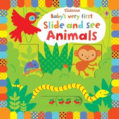 Usborne Baby's Very First Slide and See Animals