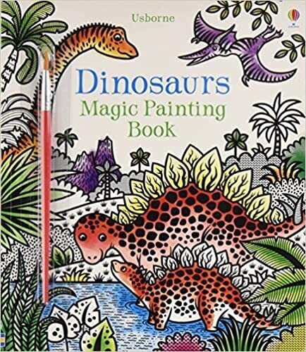 Usborne Magic Painting Book Dinosaurs