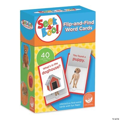 Seek A Boo!: Flip and Find Word Cards