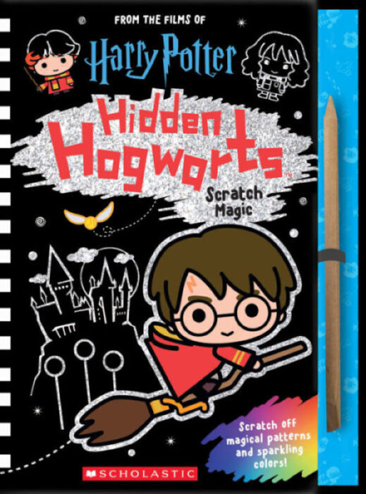 Scholastic Harry Potter Hidden Hogwarts Scratch Magic