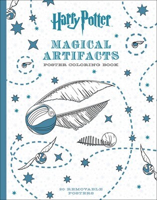 Scholastic Harry Potter Magical Artifacts Poster Coloring Book