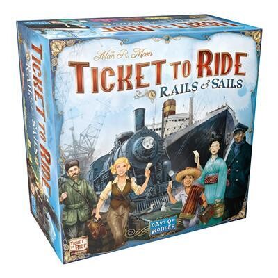 Game Ticket To Ride: Rails & Sails
