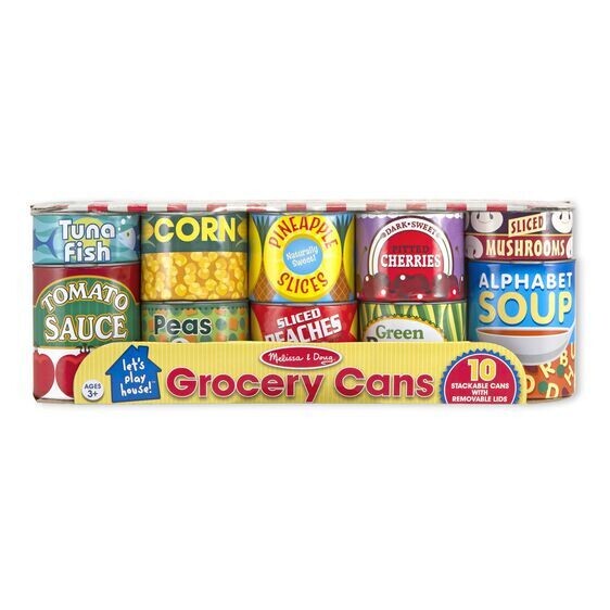 MD Let's Play House! Grocery Cans