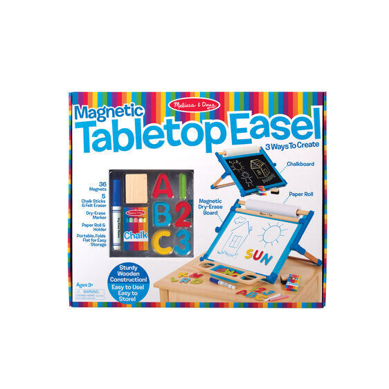 MD 2790 Double Sided Magnetic Tabletop Easel