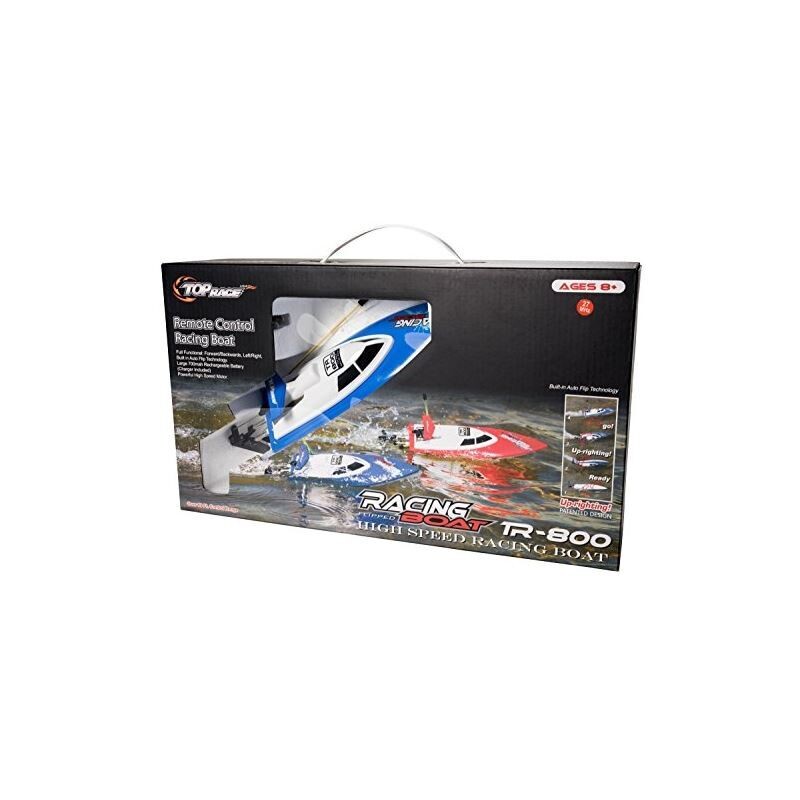Top Race RC Racing Boat Red