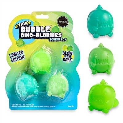 Top Trenz Dino Sticky Bubble Blobbies