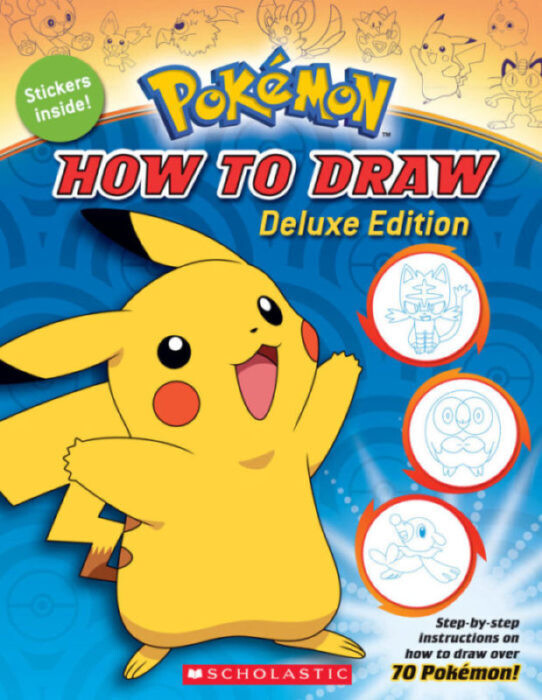 Pokemon: How to Draw Activity Book
