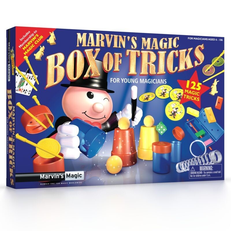 Marvins Magic Marvin's Magic Box of 125 Tricks