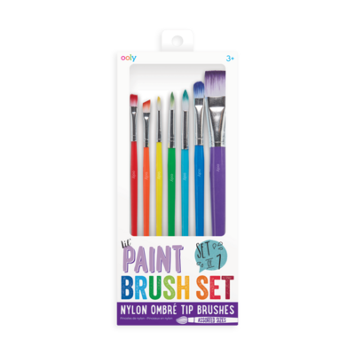 Ooly Lil' Paint Brushes Set of 7