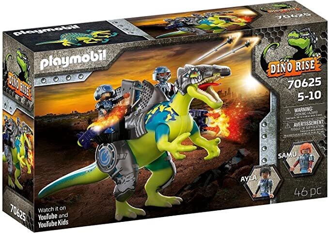 Playmobil 70625 Spinosaurus: Double Defense Power