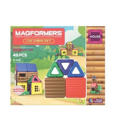 Magformers Log Cabin 48 Piece