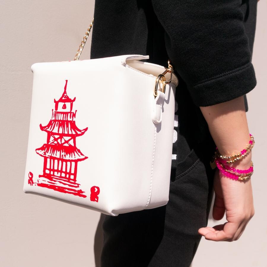 Bewaltz Chinese Take-out Box Handbag
