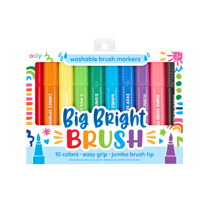 Ooly Big Bright Brush Markers