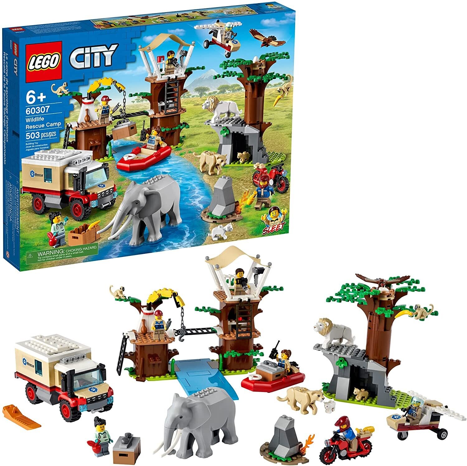 Lego 60307 Wildlife Rescue Camp