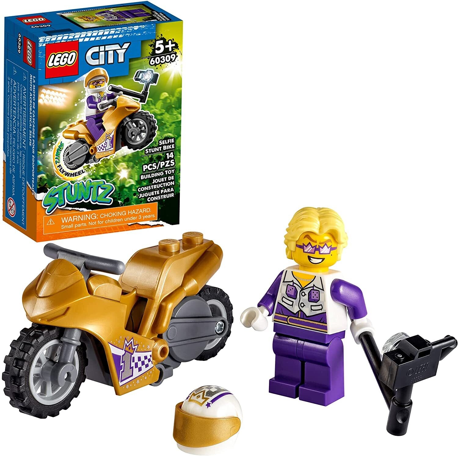 Lego 60309 City Stuntz Selfie Stunt Bike