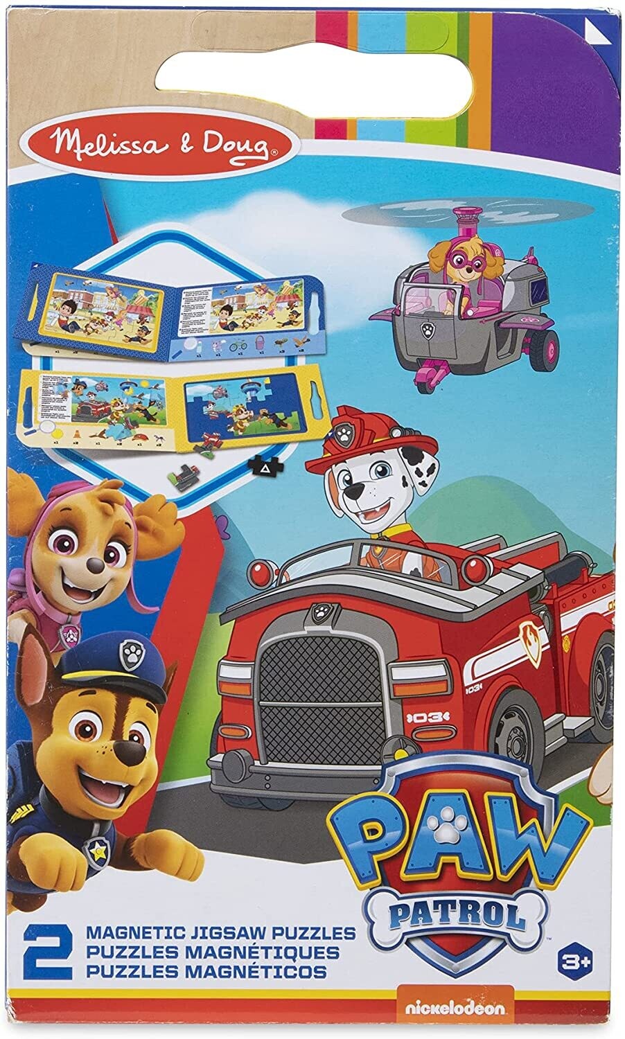 MD 33262 Paw Patrol Magnetic Jigsaw Puzzle