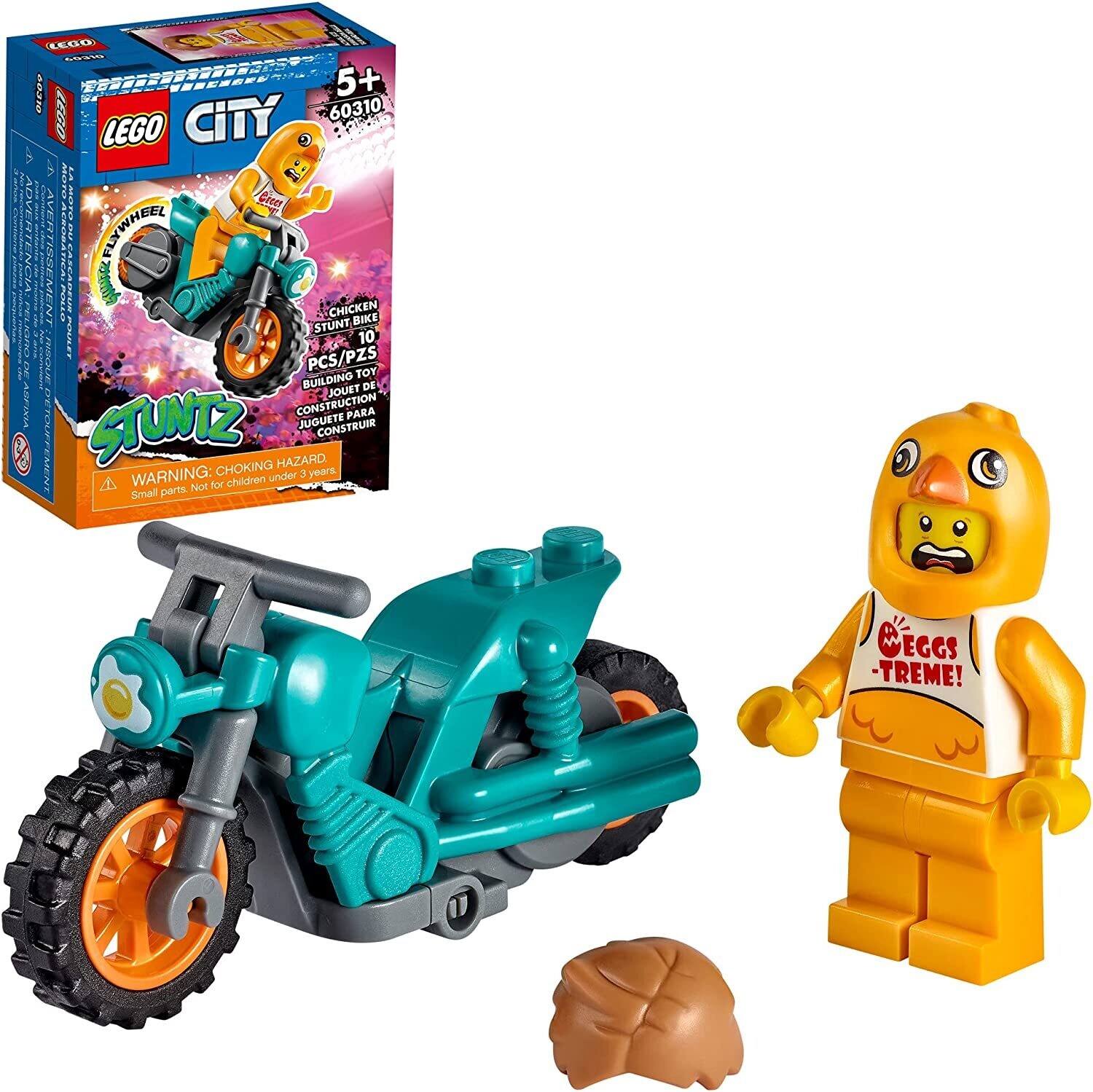 Lego 60310 City Stuntz Chicken Stunt Bike