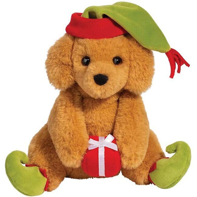 Douglas Delfy Elf Golden Retriever with Gift