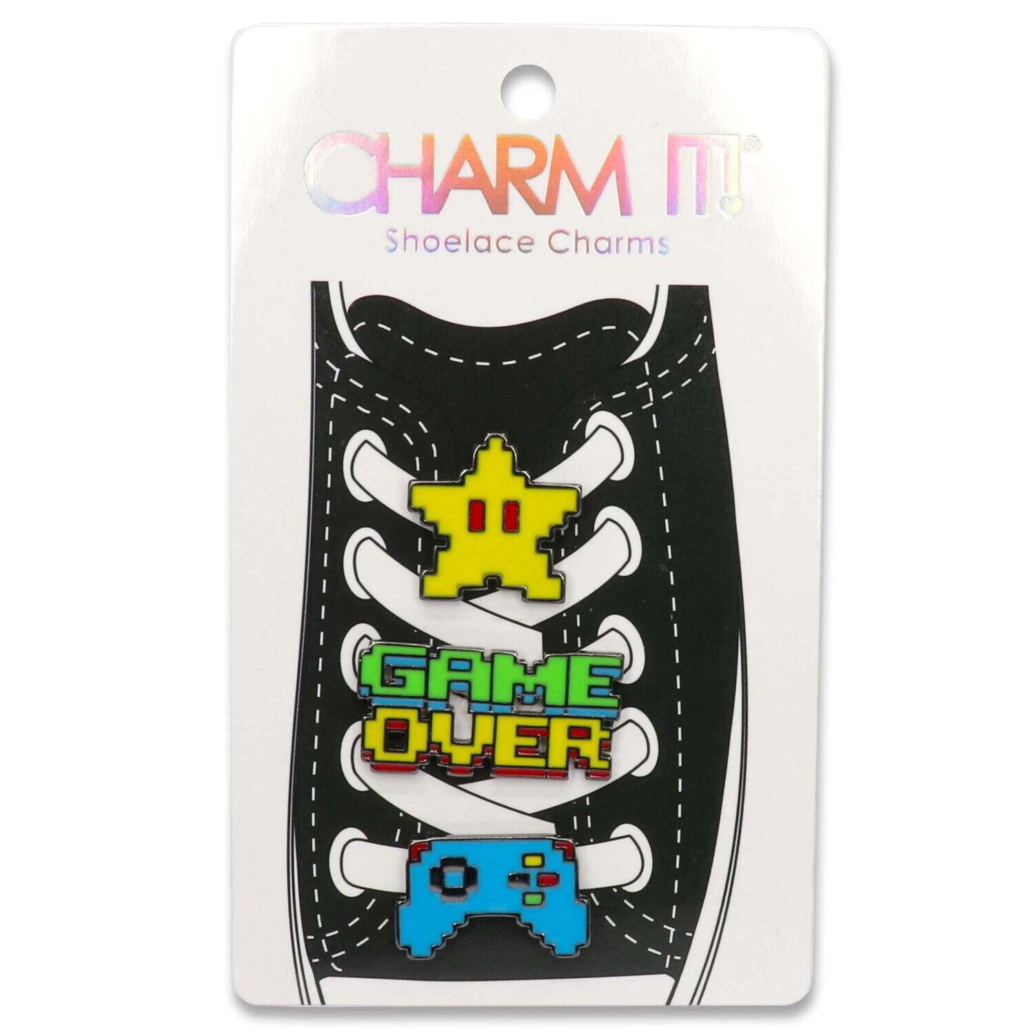 Charm It! Gamer Shoelace Charm Set