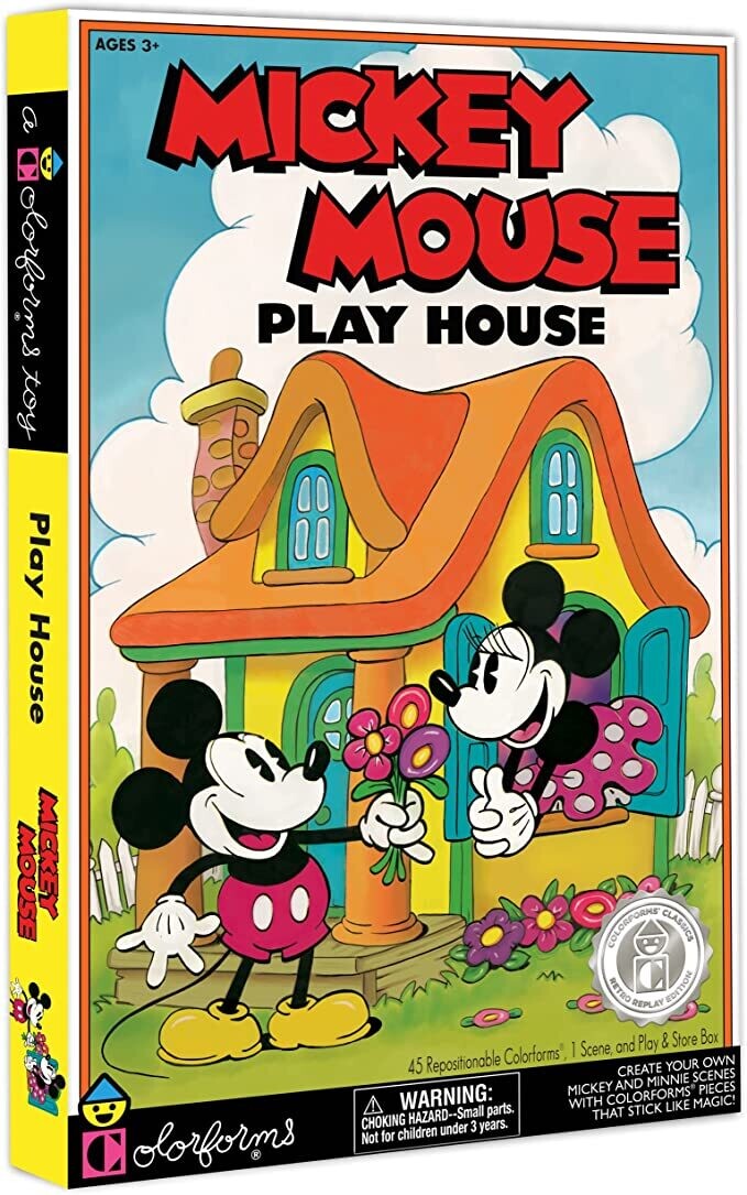 Colorforms Retro Set Mickey and Minnie