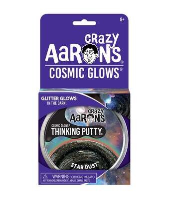 Crazy Aaron's Star Dust Cosmic Glow 4" Thinking Putty Tin