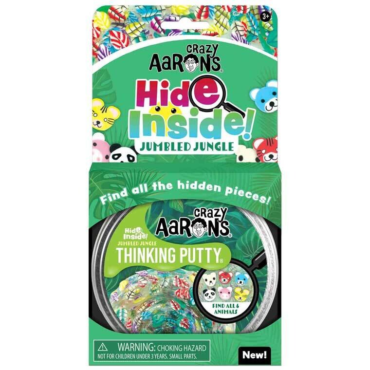 Crazy Aaron's Thinking Putty Hide and Find Jumbled Jungle