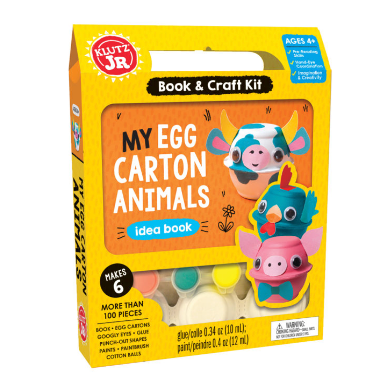 Klutz Jr My Egg Carton Animals Idea Book