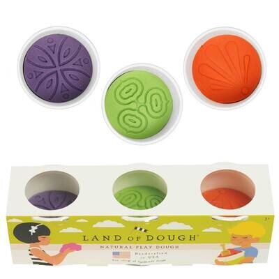 Land of Dough Secondary 3 Count Small Cup Set
