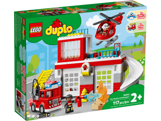 Lego 10970 Fire Station and Helicopter