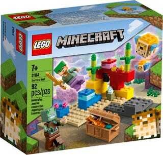 Lego 21164 Minecraft the Coral Reef