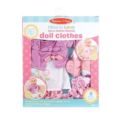 MD 31718 Mine to Love Mix &amp; Match Fashion Doll Clothes
