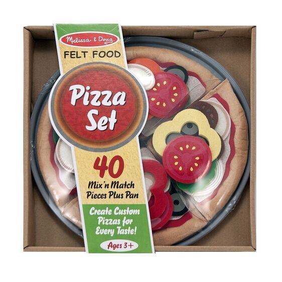 MD 3974 Felt Food Pizza Set