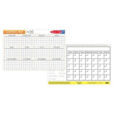 MD 5045 Learning Mat Calendar