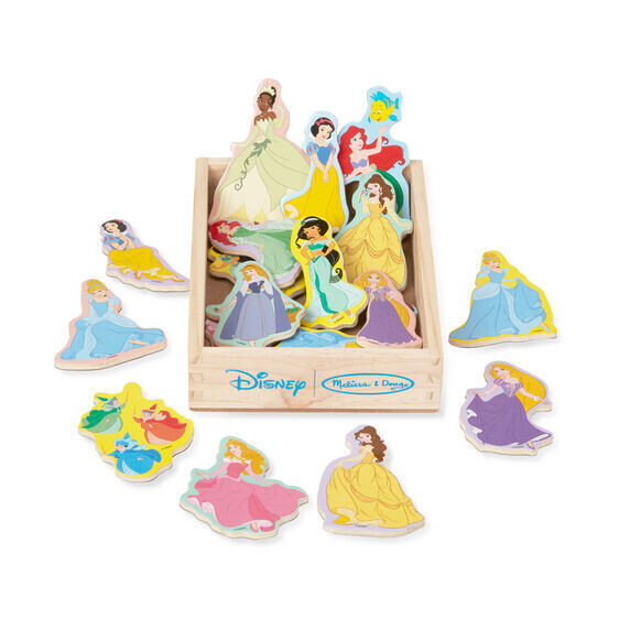 MD 5777 Disney Princess Wooden Magnets