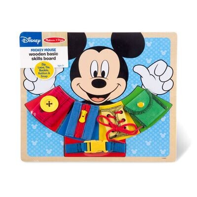 MD 7185 Mickey Mouse Wooden Basic Skills Board