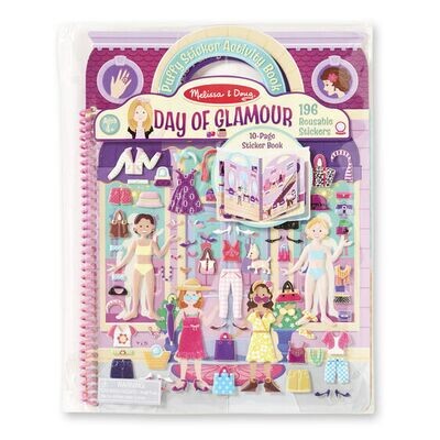 MD 50968 Puffy Sticker Play Set Day of Glamour