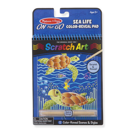 MD Sea Life Color Reveal Pad
