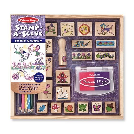 MD Stamp-a-Scene Fairy Garden