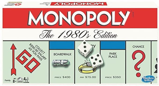 Monopoly Classic 1980's Edition