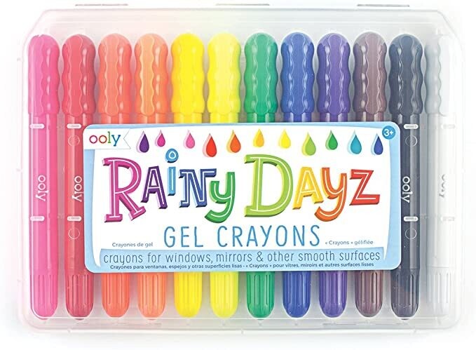 Ooly Rainy Dayz Gel Crayons Set of 12