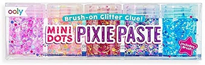 Ooly Mini Dots Pixie Paste Glitter Glue w/Brush