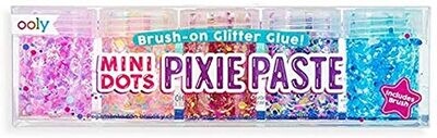 Ooly Mini Dots Pixie Paste Glitter Glue w/Brush