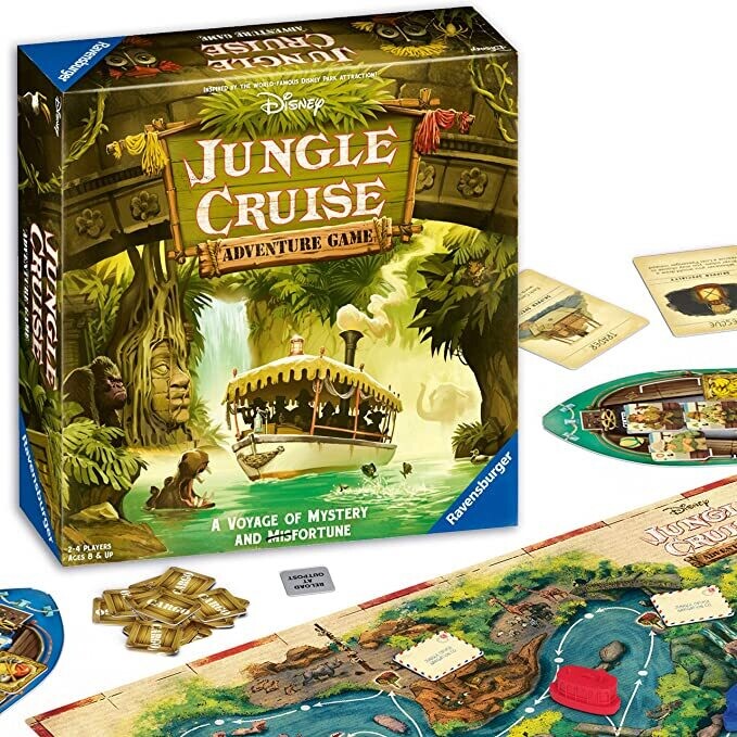 Ravensburger 01898 Disney Jungle Cruise Adventure Game