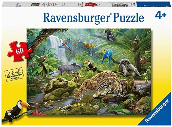 Ravensburger 05166 Rainforest Animals Puzzle