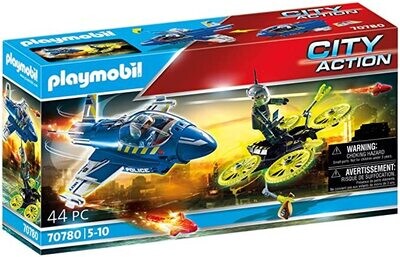 Playmobil 70780 Police Jet with Drone