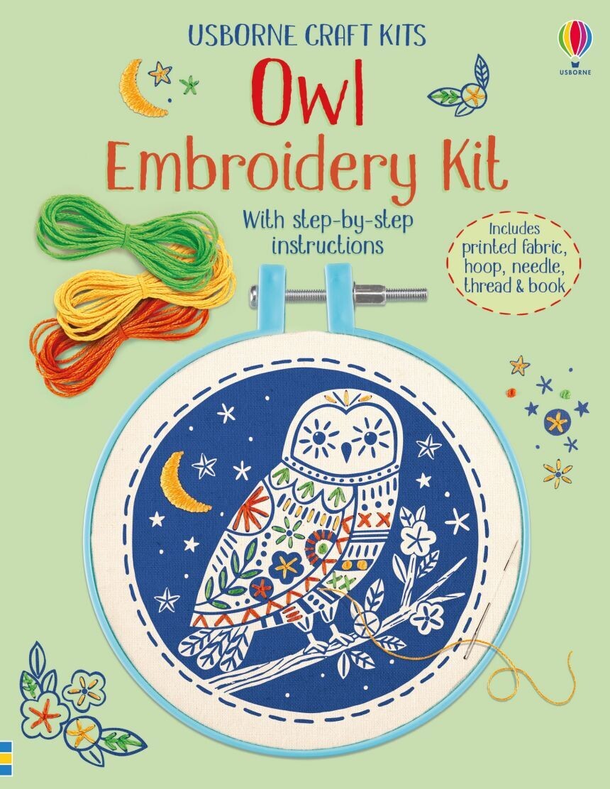 Usborne Owl Embroidery Kit