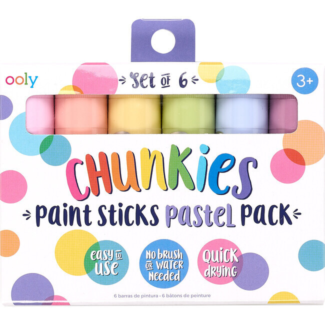 Ooly Chunkies Paint Sticks- Pastels