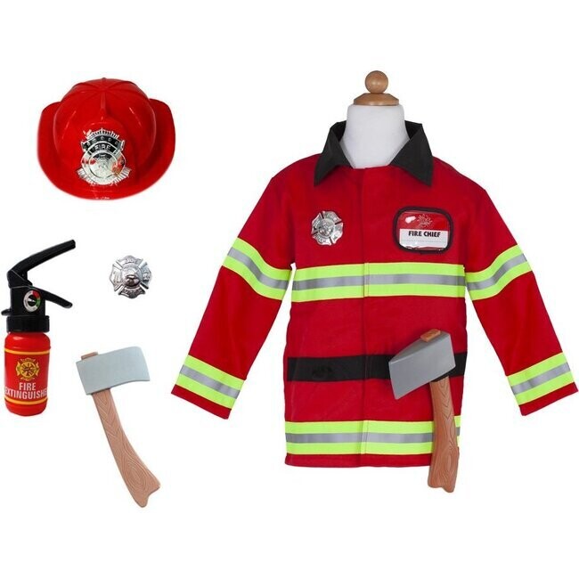GP Firefighter Set Includes 5 Accessories, Size 5-6 