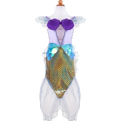 GP Mermaid Dress & Headband Lilac Size 3-4